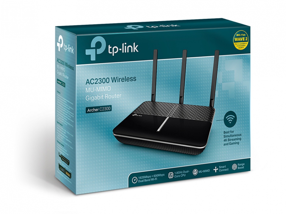 Imagine AC2300 Router Wireless Gigabit MU-MIMO, TP-LINK Archer C2300